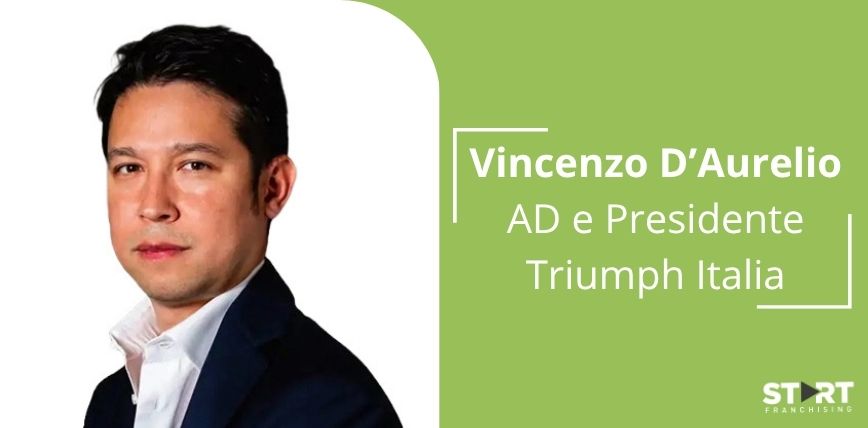 Vincenzo D&#8217;Aurelio alla guida di Triumph Italia: il franchising tra le leve della nuova strategia di espansione