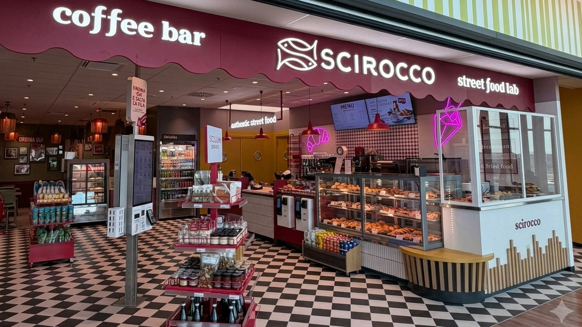 Scirocco Street Food Lab apre all’Aeroporto di Bergamo e accelera lo sviluppo del format